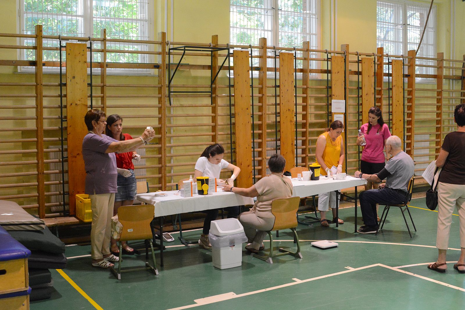 A Rákóczi iskolában folytatódnak a városrészi szűrőnapok
